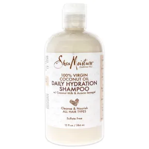 100 Percent Coconut Oil Daily Hydration Shampoo by Shea Moisture for Unisex - 13 oz Shampoo