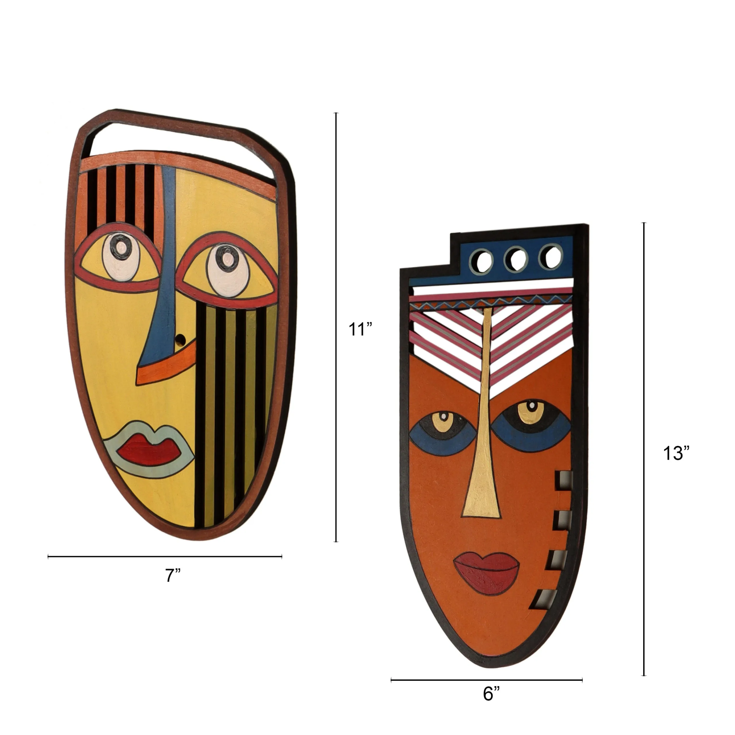 AG OG Wall Decor Mask (Set of 2)