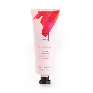 Blue Jacar Skin Love - Cleaning Pink Clay Mask Rose Damascena & Red Algae 75ml