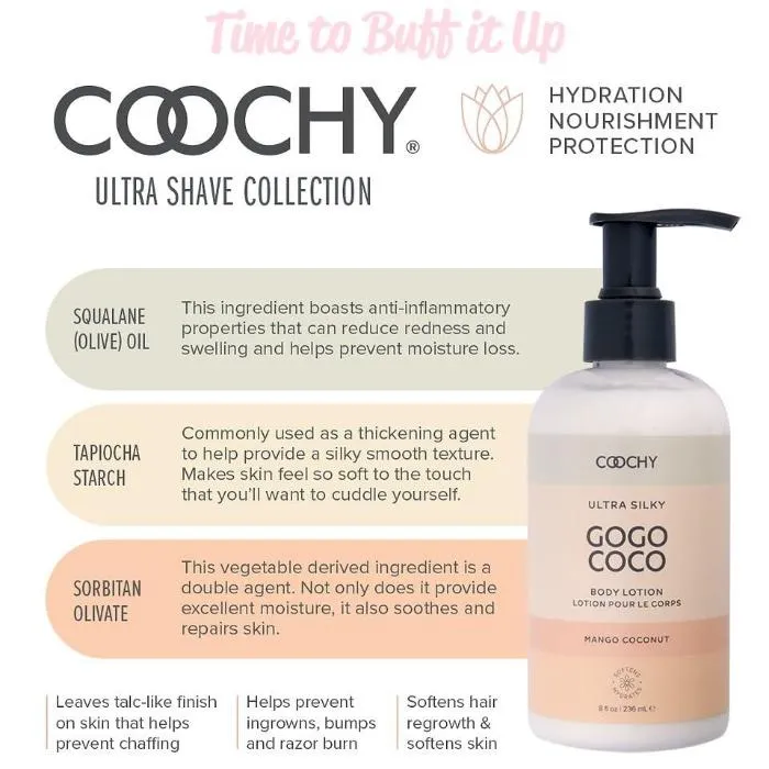 Coochy Ultra Silky GoGo CoCo Body Lotion - Mango Coconut