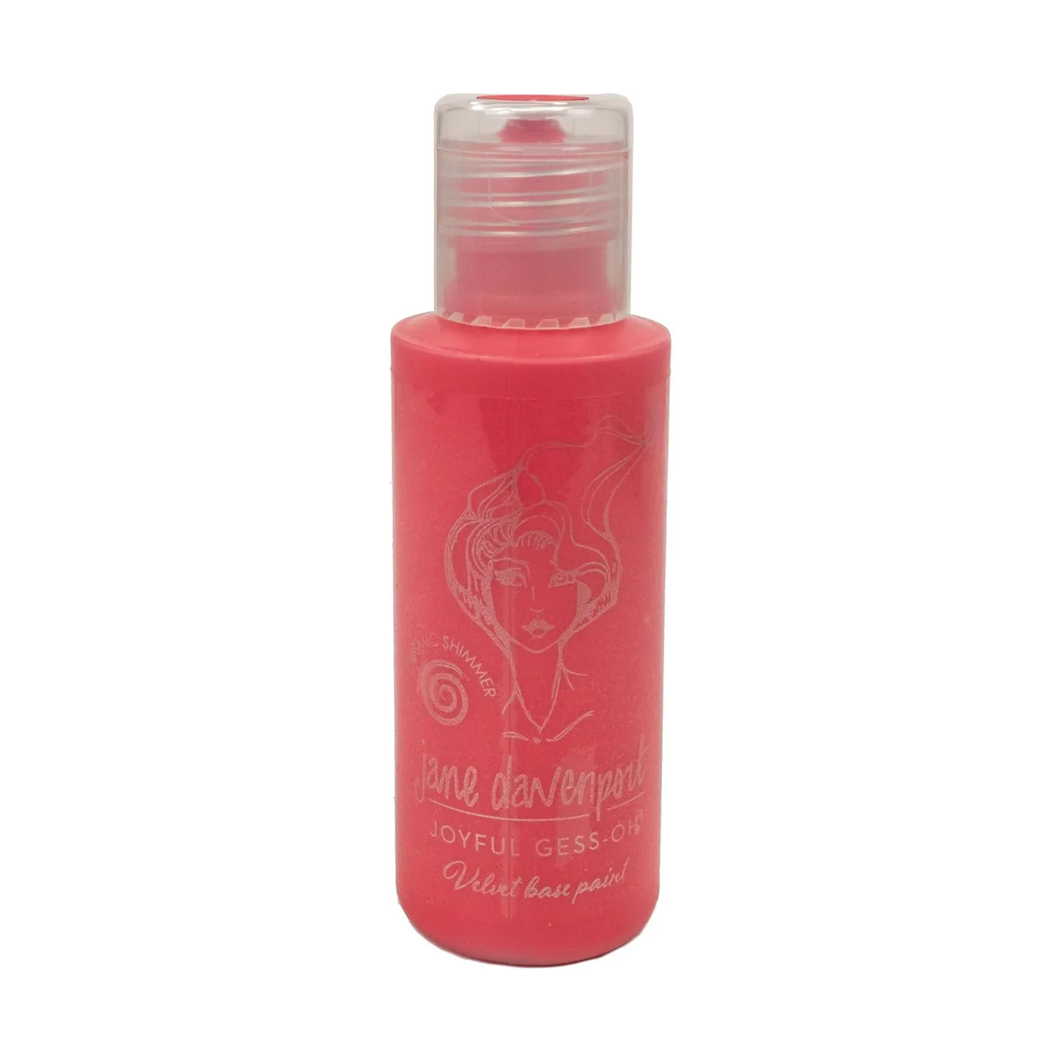 Cosmic Shimmer Joyful Gess-Oh! By Jane Davenport 50ml - Vibrant Vermillion  LIMIT 1 PER ORDER