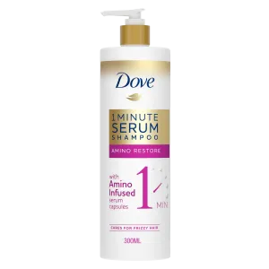 DOVE 1 MINUTE AMINO RESTORE SERUM SHAMPOO 300ML