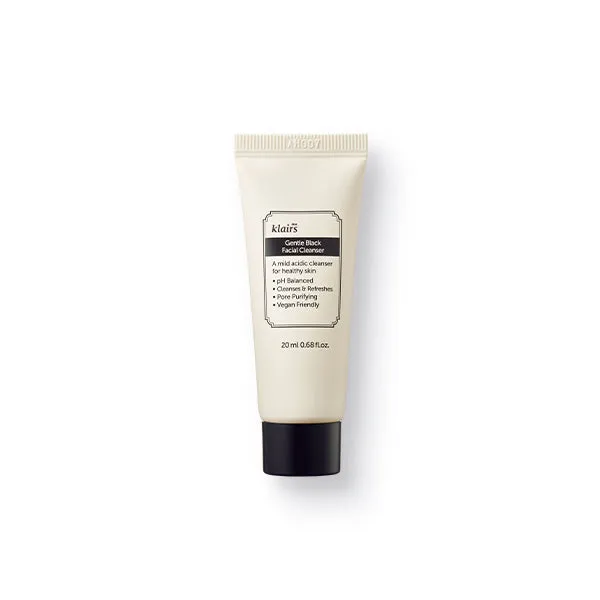 Gentle Black Facial Cleanser