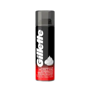 Gillette New Regular Black Shaving Foam 200ml