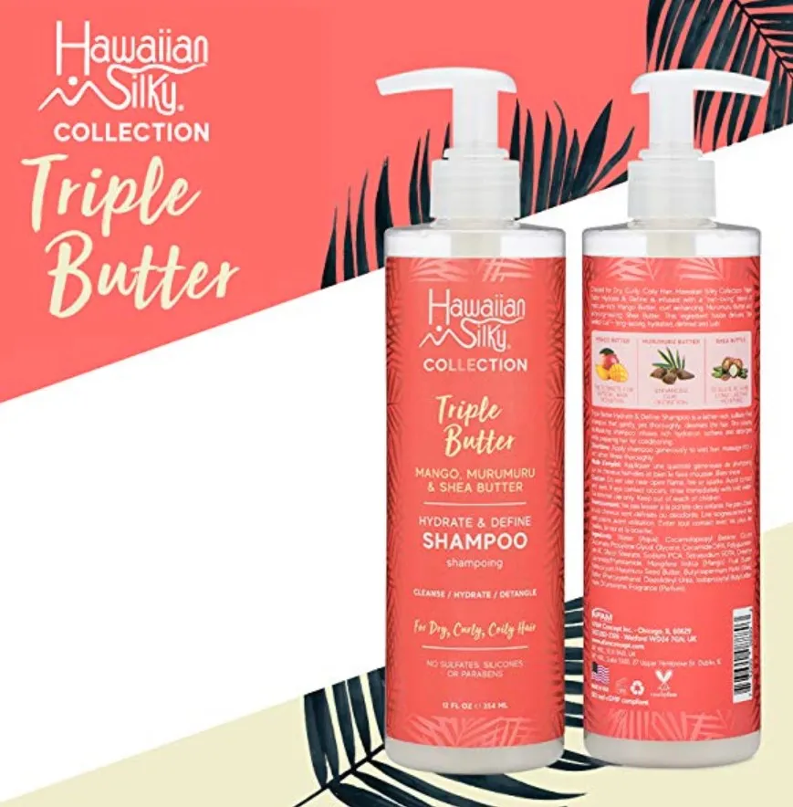 Hawaiian Silky Mango and Murumuru Butter Shampoo 12 oz