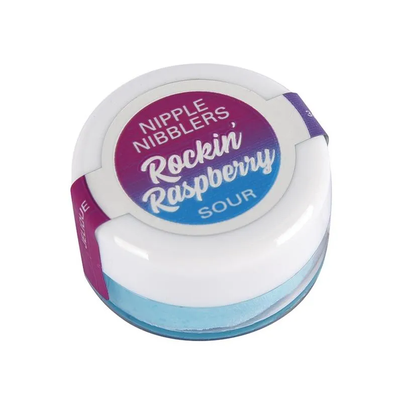 Jelique Nipple Nibblers Rockin Raspberry Sour Tingle Balm