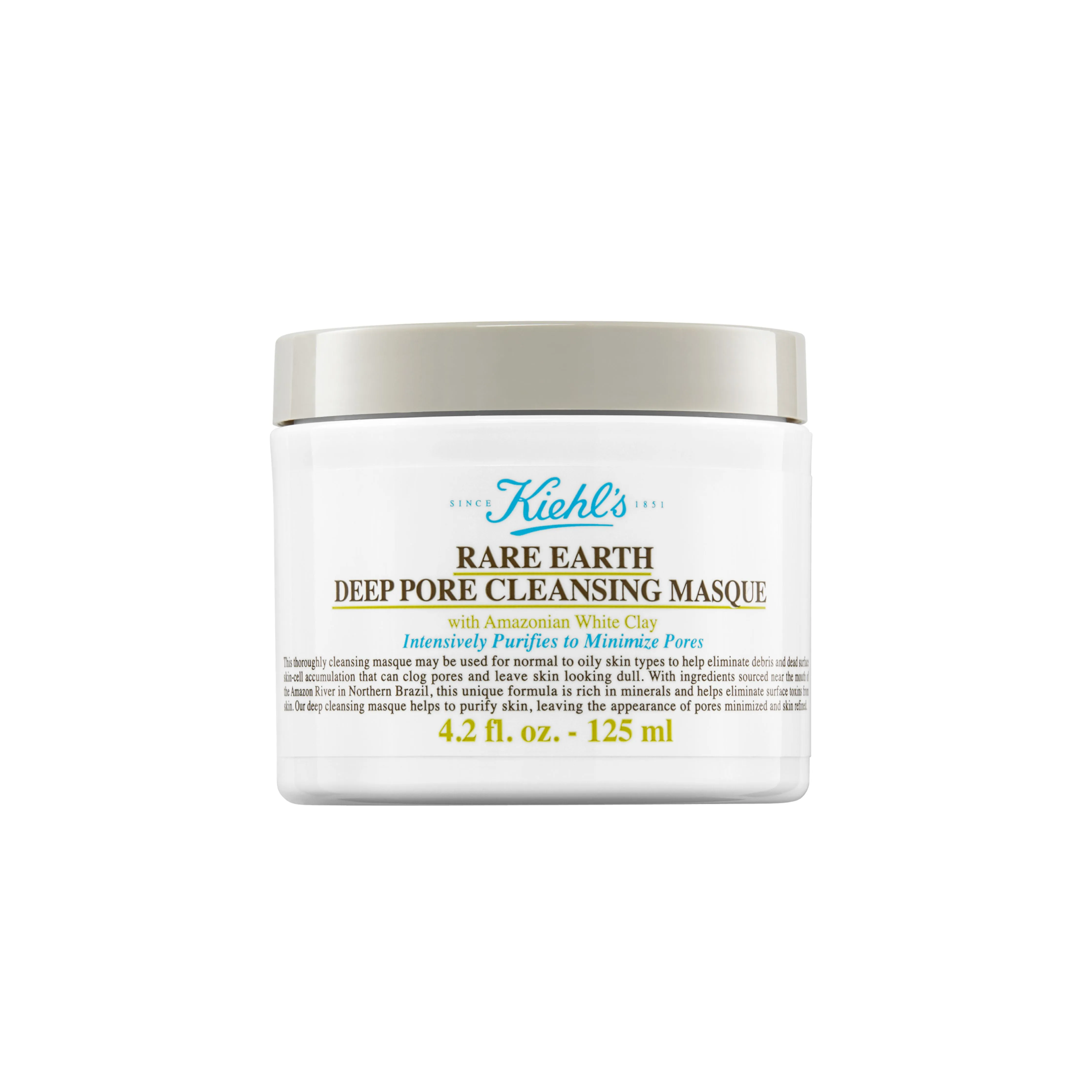 Kiehl's Rare Earth Deep Pore Minimizing Cleansing Clay Mask 4.2Oz