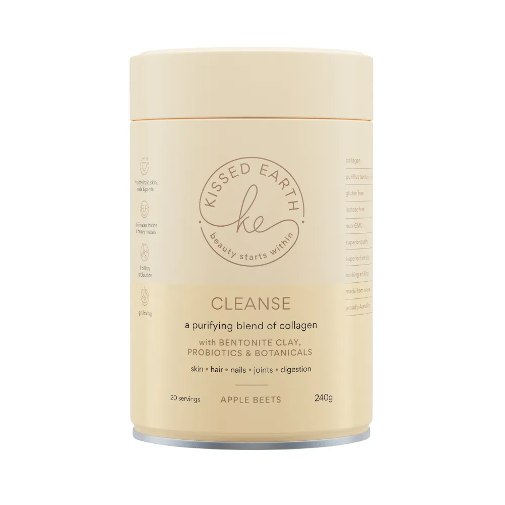 Kissed Earth Cleanse - Purifying Blend of Collagen 240g