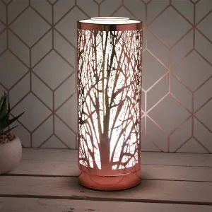 LED Colour Changing Aroma Lamp - Rose Gold