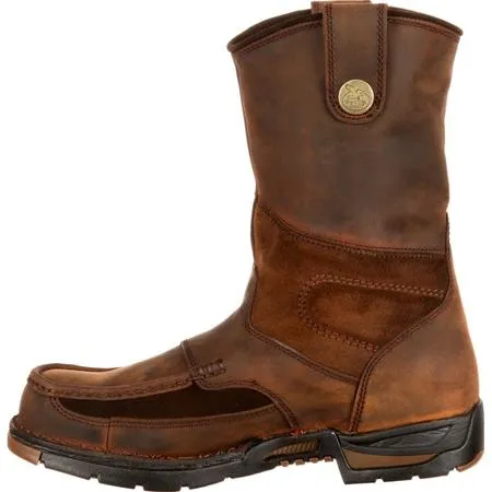 Men's Georgia Boot Athens Brown, WP, Wellington Soft Toe Boot