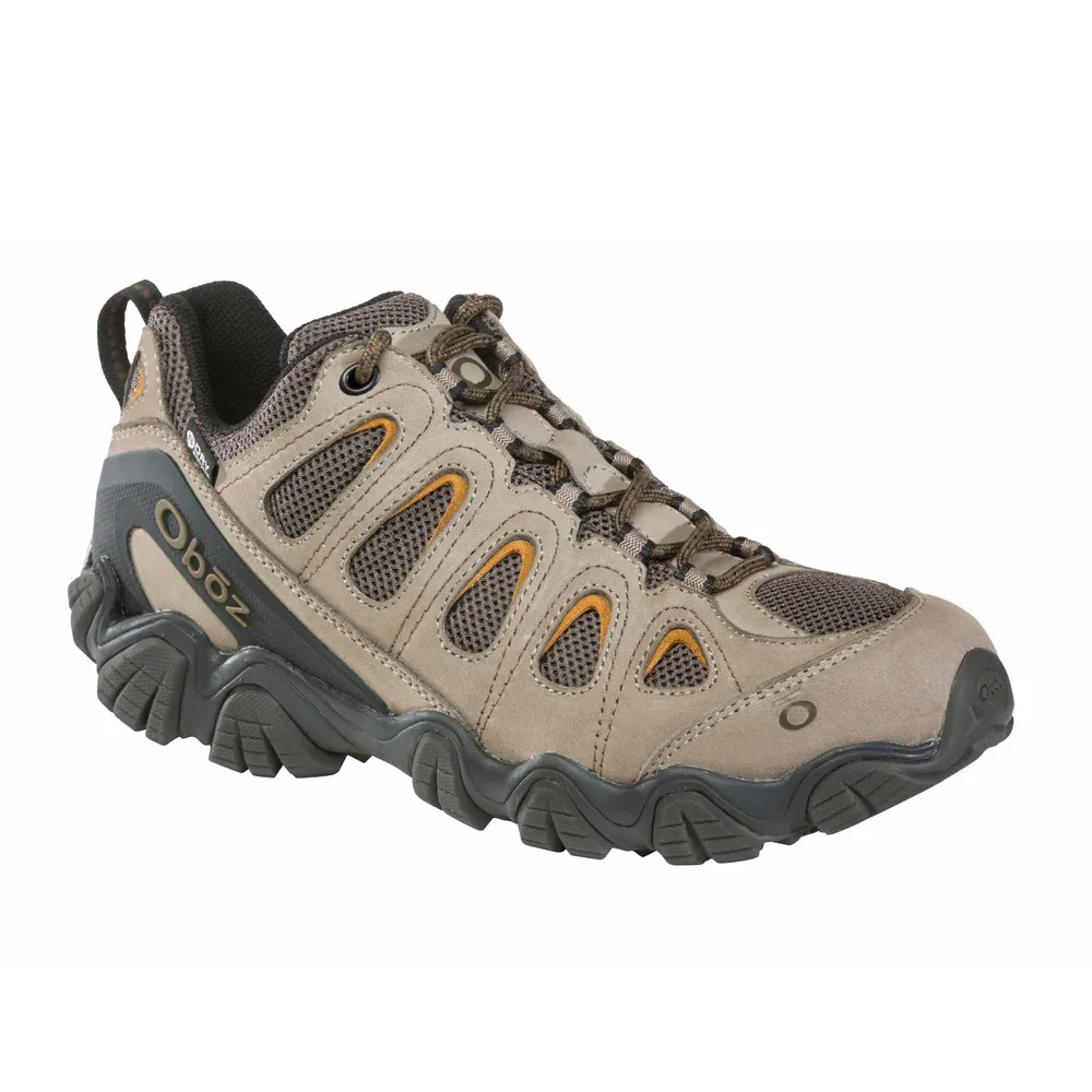 Men's Oboz Sawtooth II Low Waterproof Color: Sage/ Gray (REGULAR & WIDE WIDTH)