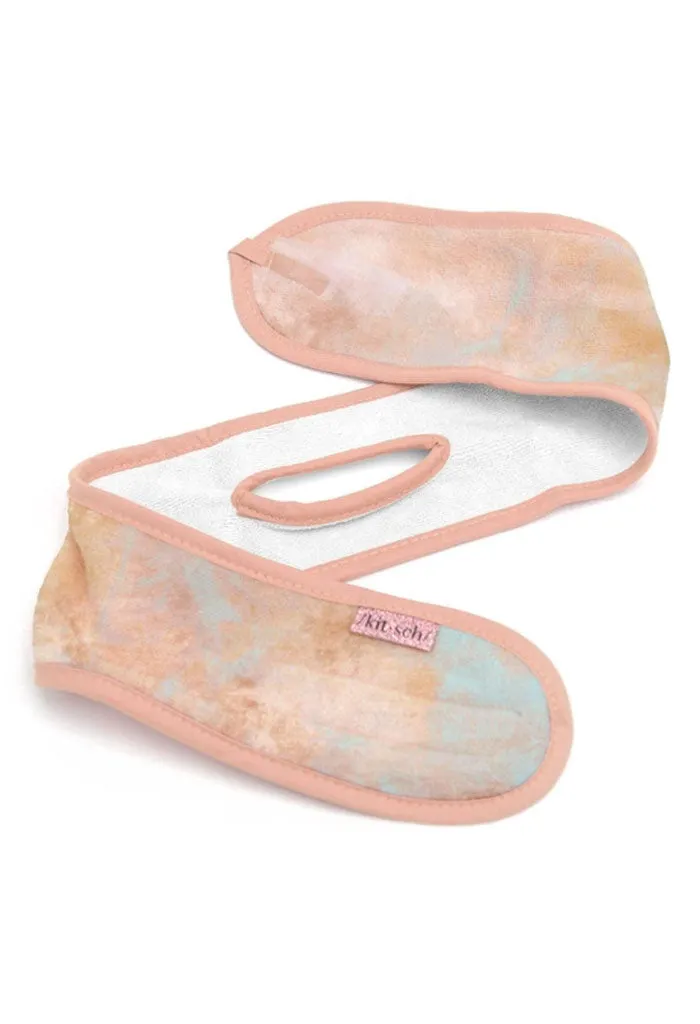 Microfiber Spa Headband-Sunset Tie Dye