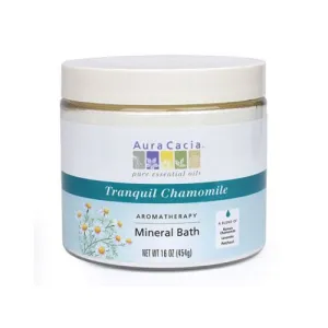 Mineral Bath Tranquil Chamomile, 16 Oz By Aura Cacia