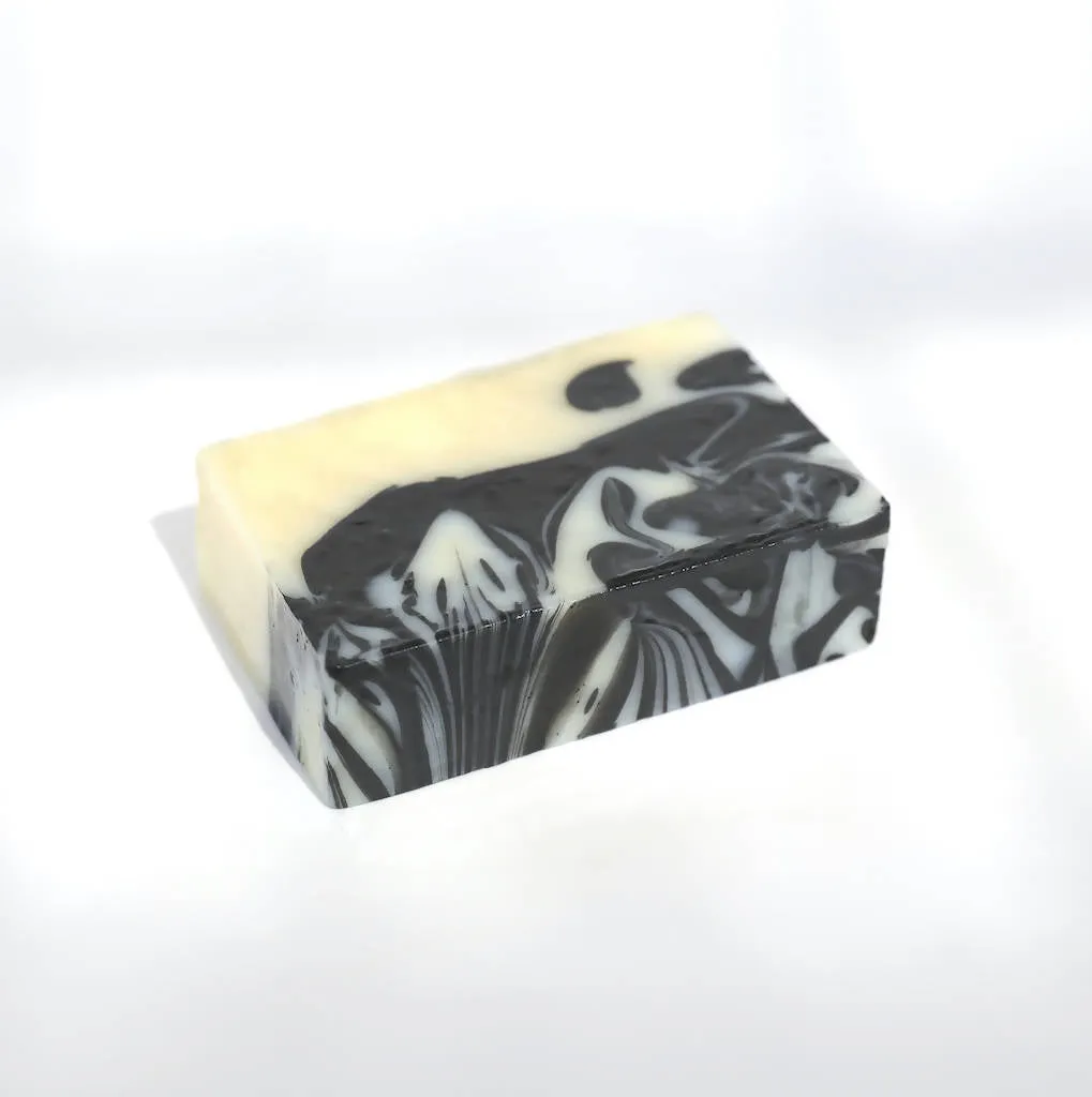 Minty Fresh - Organic Peppermint, Lemon and Activated Charcoal Soap Bar