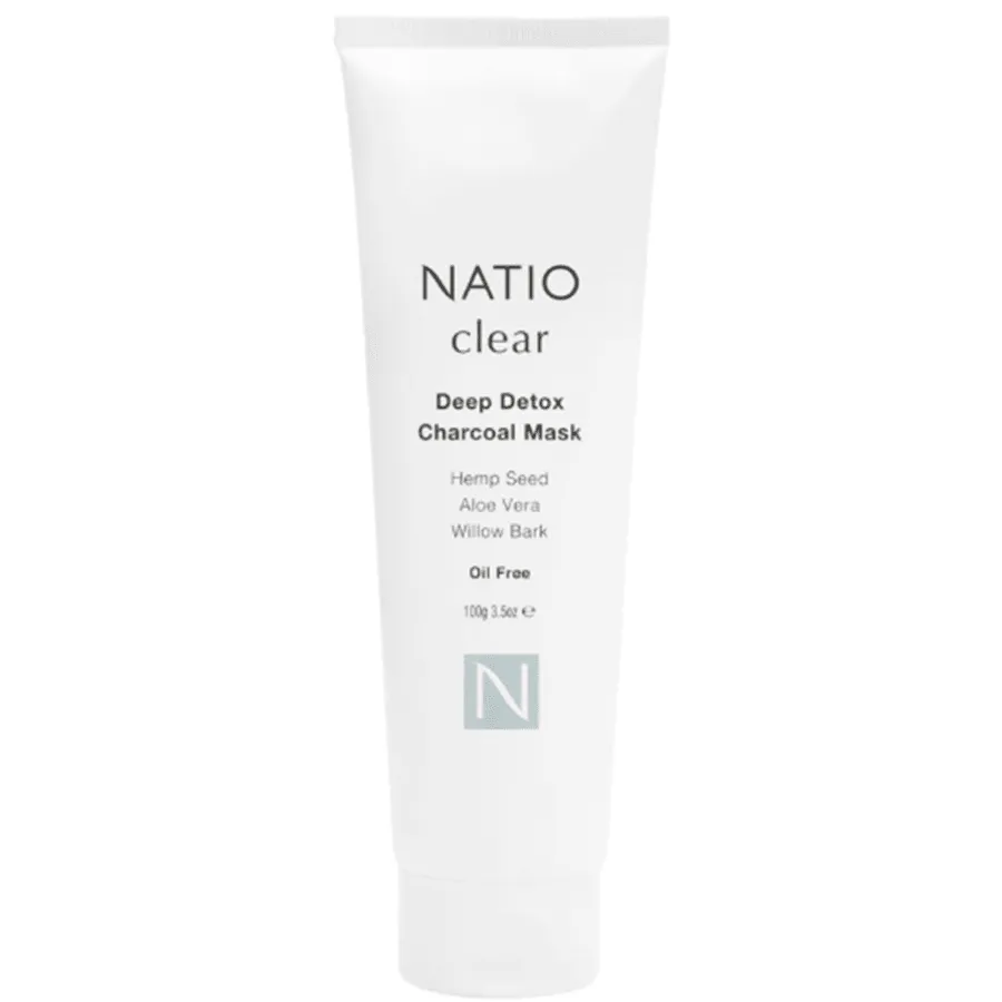 Natio Clear Deep Detox Charcoal Mask 100g