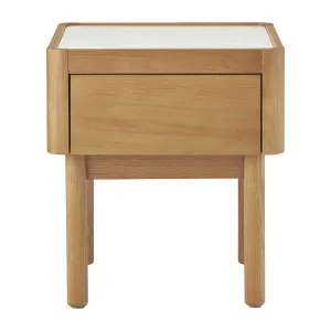 Norah Marble Bedside Table