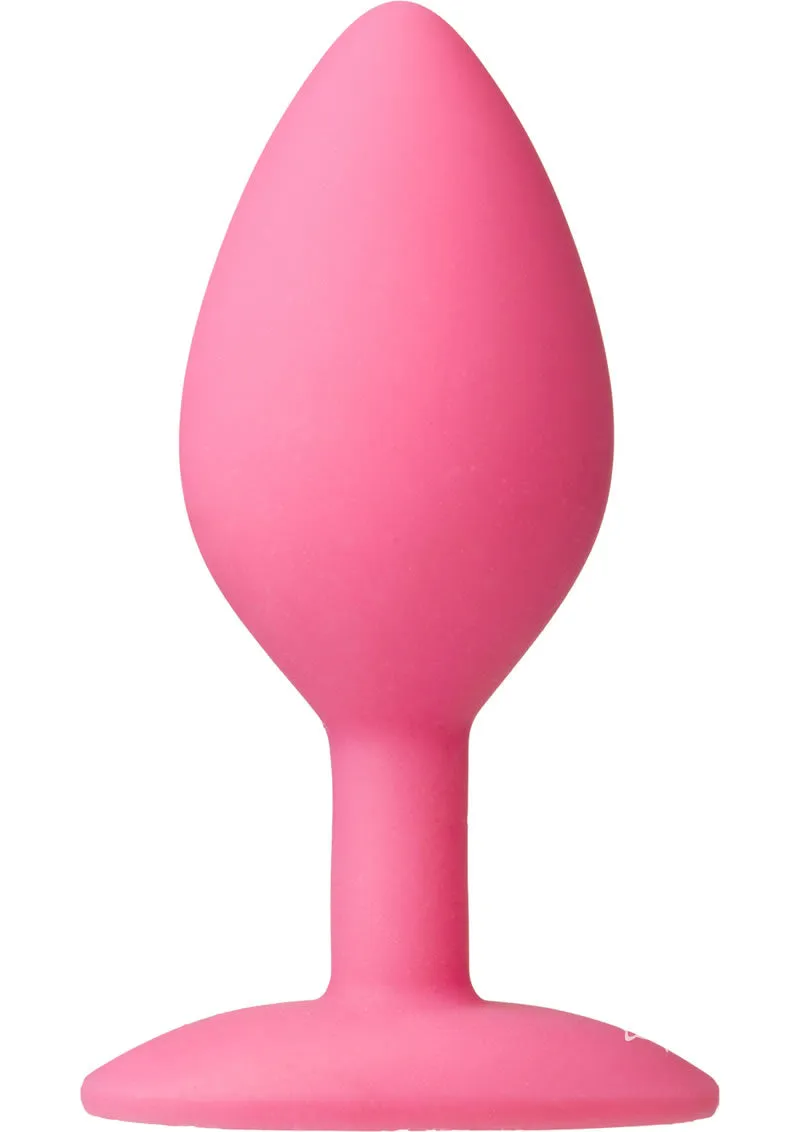 Platinum Mini Spade Med Pink