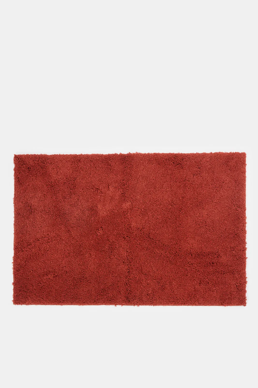 Red Drylon Bath Mat