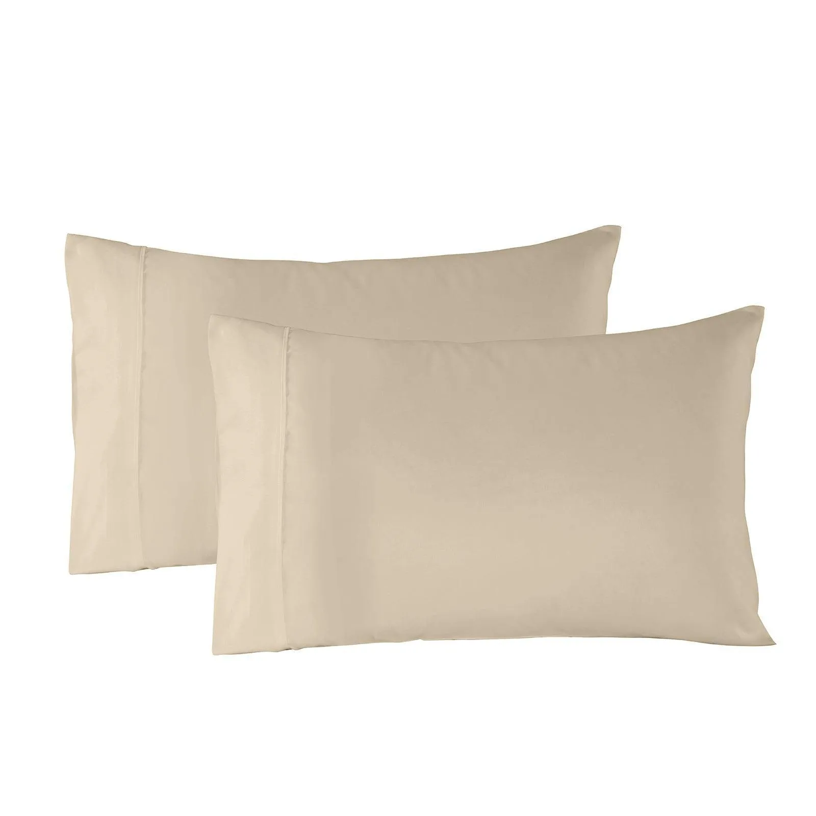 Royal Comfort Bamboo Blended Sheet & Pillowcases Set 1000TC Ultra Soft Bedding - Double - Ivory