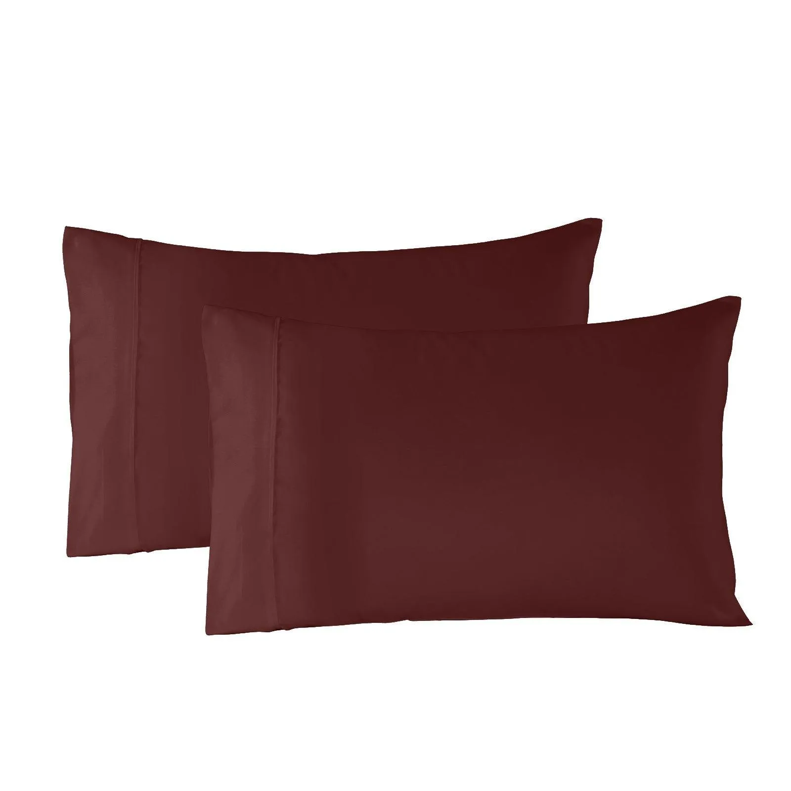 Royal Comfort Bamboo Blended Sheet & Pillowcases Set 1000TC Ultra Soft Bedding - King - Malaga Wine