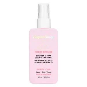 SugarBaby Pores Be Pure Brighten & Tone Daily Glow Tonic 100ml