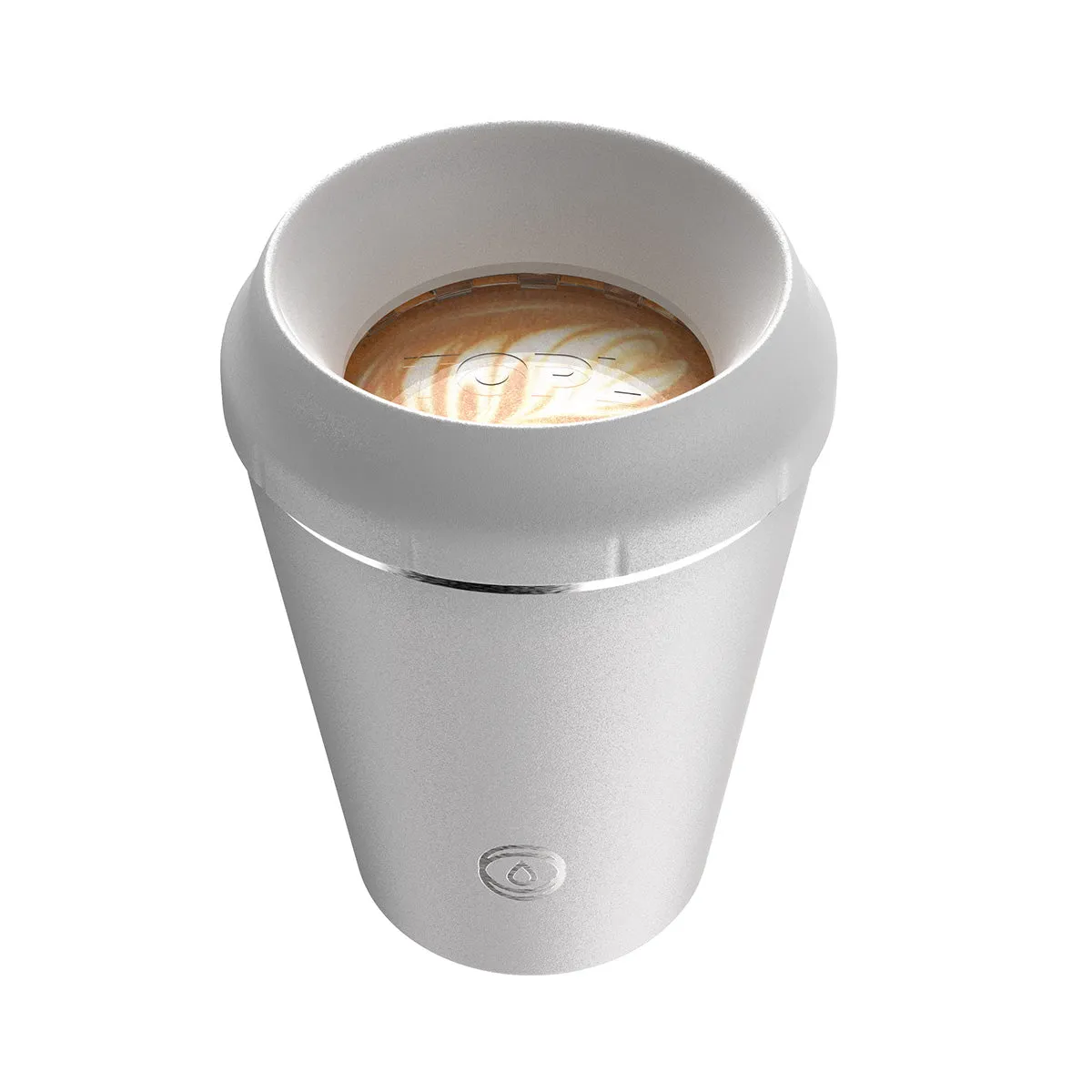 TOPL Flow360° / Stroll Reusable Cup - Stone 8oz (Project Waterfall)