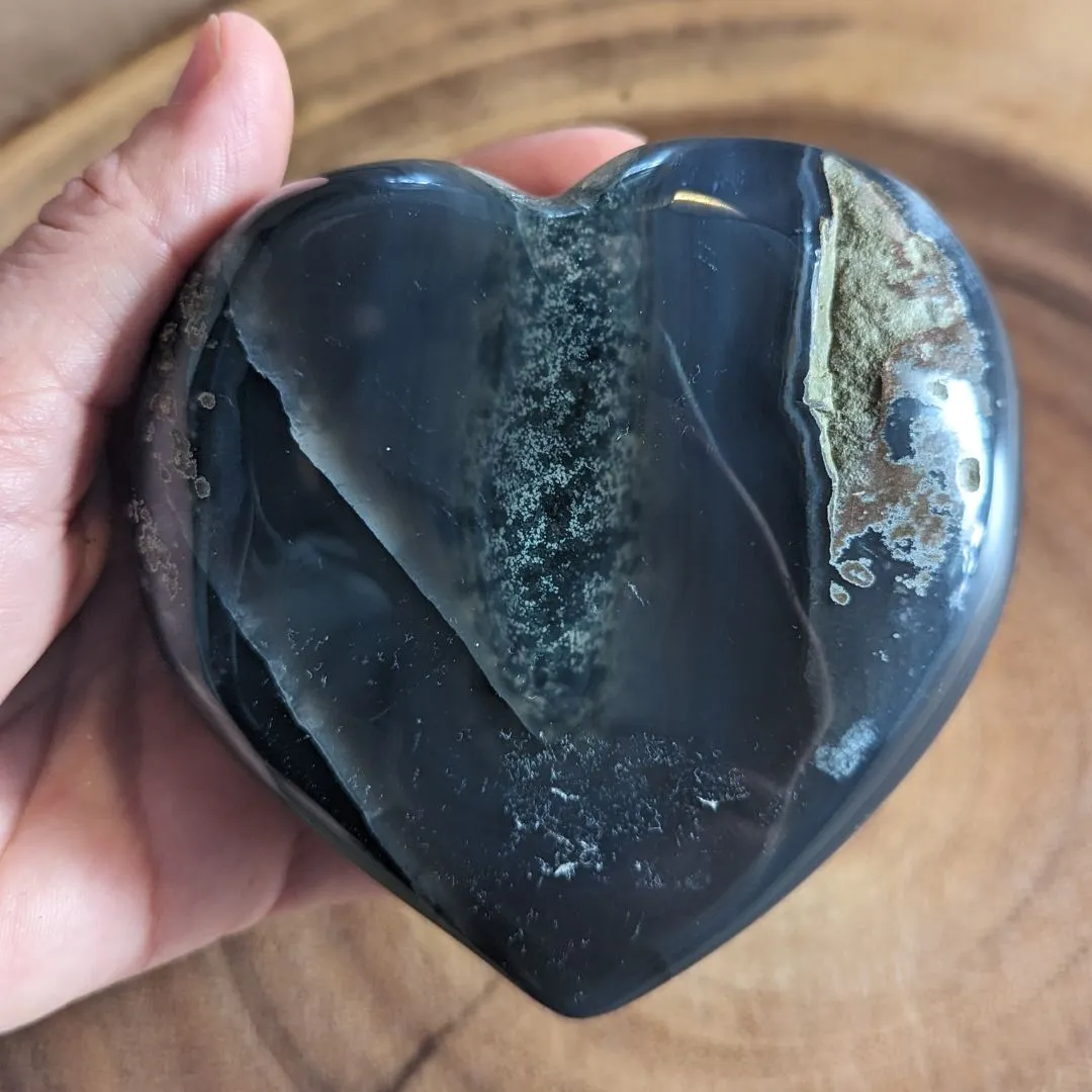 Tucson Unveiling~ Medium Natural Uruguay Amethyst Heart Geode Carving~