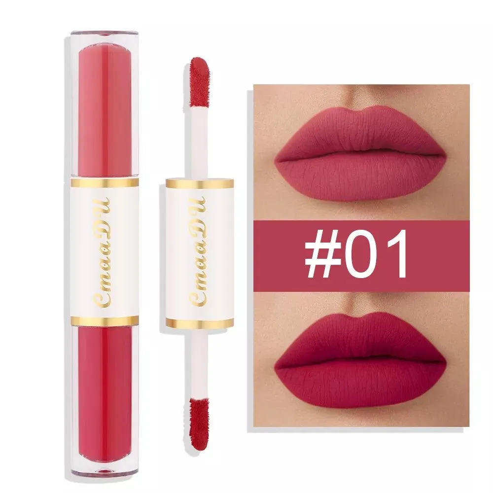 Velvet Red Matte Lipstick Set: Hydrating, Long-Lasting Shades