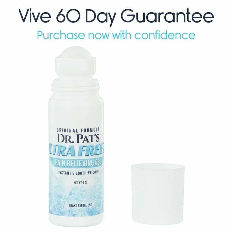 Vive Health DR. Pat's Ultra Freeze Roll On Pain Cream - 3 oz