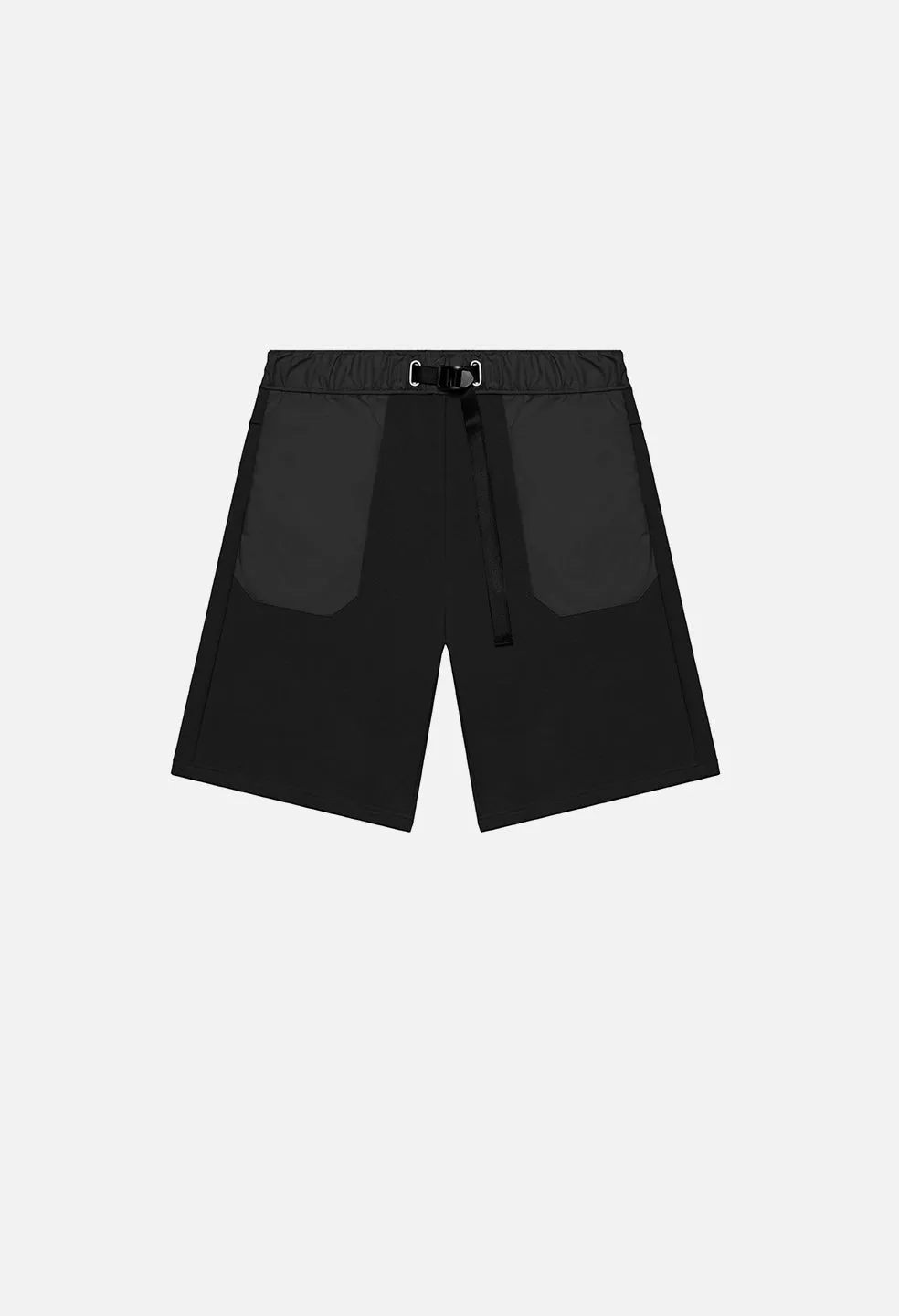 Waterproof Terry Mountain Shorts / Black