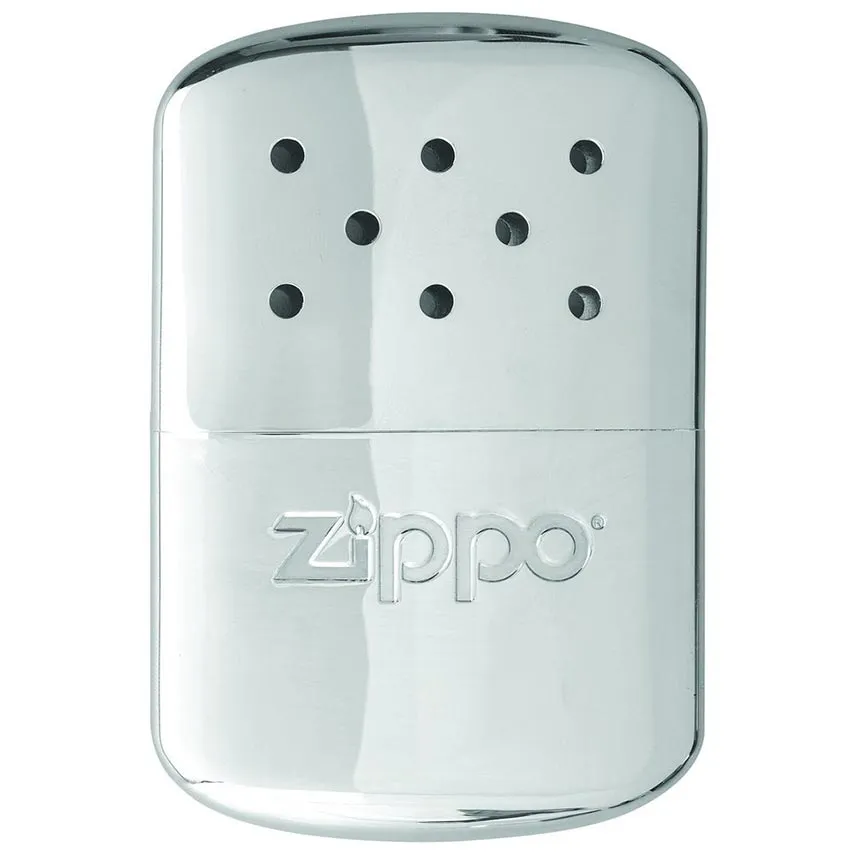 Zippo 12-hour Refillable Hand Warmer - High Polish Chrome